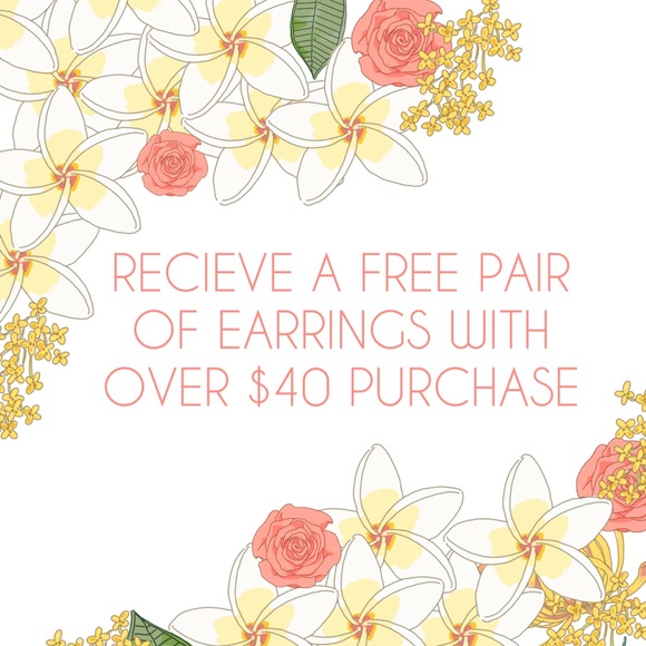 Billabong Jewelry - FREE EARRINGS OVER $40 PURCHASE !